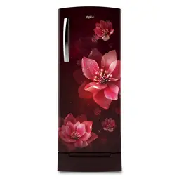 Haier 226L Direct Cool Refrigerator, Turbo Cooling, Red Ruby